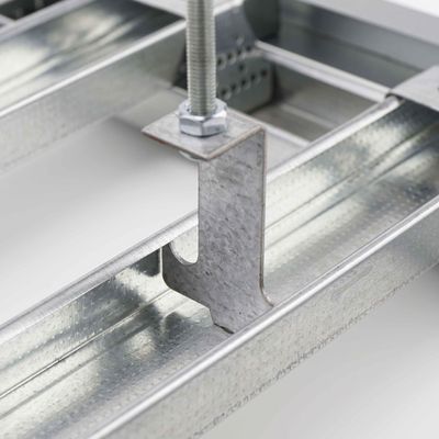 İyi fiyat Hafif Çelik Galvanizli Malzeme ile 60mm Genişlik Alçıpan Tavan çevrimiçi