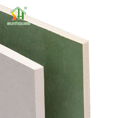 İyi fiyat 9mm Kağıt Alçıpan, Neme Dayanıklı Sheetrock Suya Dayanıklı çevrimiçi