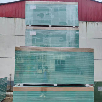 İyi fiyat 4ft X 8ft Suya Dayanıklı Alçıpan Nem Geçirmez 9.5mm Kalınlık çevrimiçi