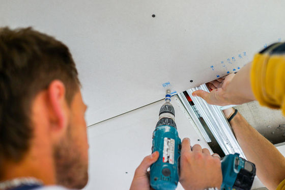 İyi fiyat Anti Küf 12mm Alçıpan Levhalar, Otel Kütüphanesi İçin Sıradan Alçıpan çevrimiçi