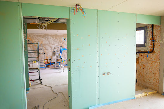 İyi fiyat İç Duvar Bölmesi İçin Suya Dayanıklı Neme Dayanıklı Alçıpan 9mm çevrimiçi