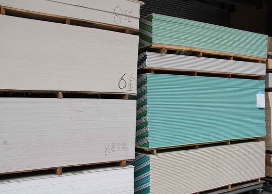 İyi fiyat Islak iç duvar ve tavan alanları için nem dayanıklı gips levhası çevrimiçi