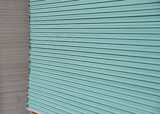 İyi fiyat 1200mm Genişliği Yeşil Alçı Panosu Suya dayanıklı Alçı Panosu Kuru Duvar Yaprakları ve Tavanlar için çevrimiçi