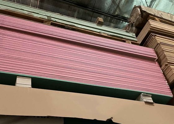 Toptan Alçıpan Tavan 1220x2440mm İç Yanmaz Alçı Çekirdek Yangına Dayanıklı Alçıpan