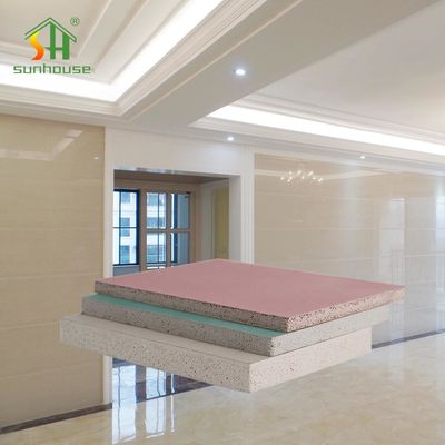 Ses yalıtımı Alçak karton Tavan 1220X2440Mm İç mekan yanmaz yangına dayanıklı alçak karton